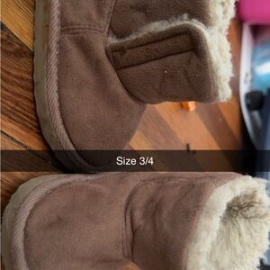 Cozy Brown Kids Boots